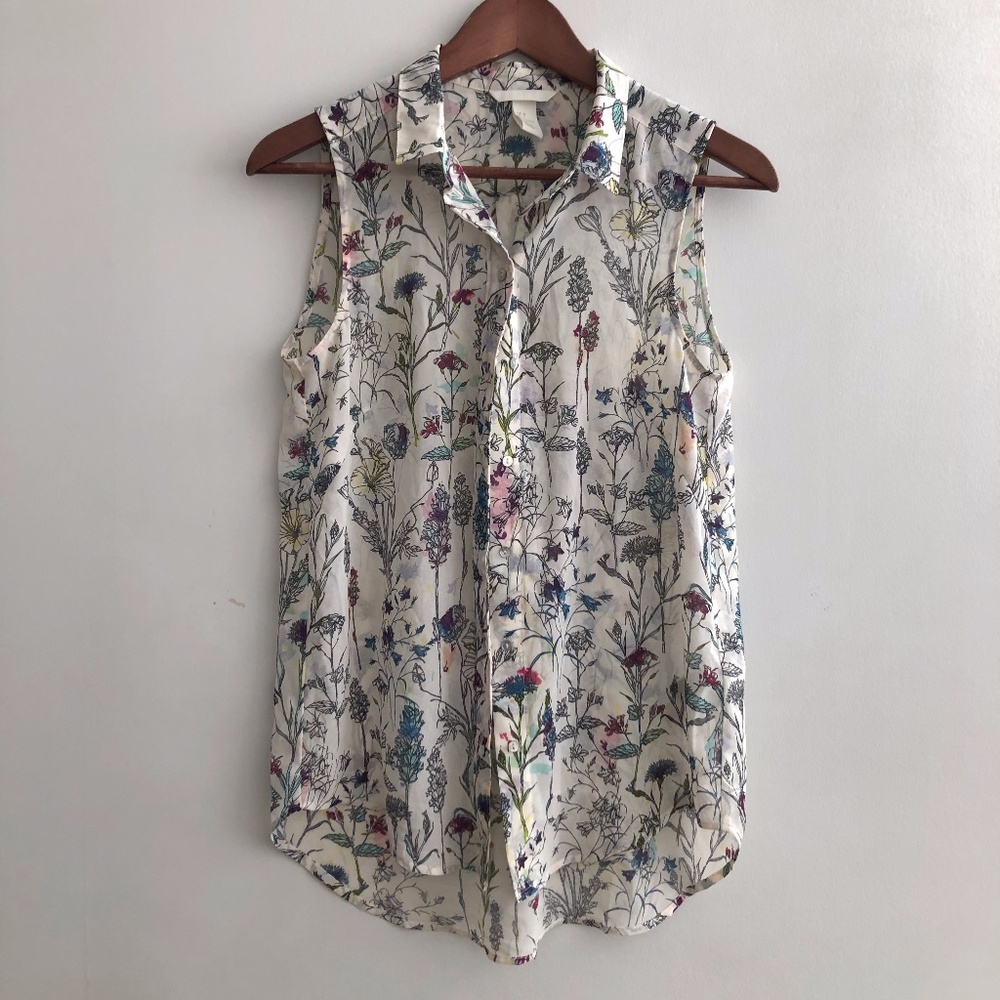 H&M flower print shirt